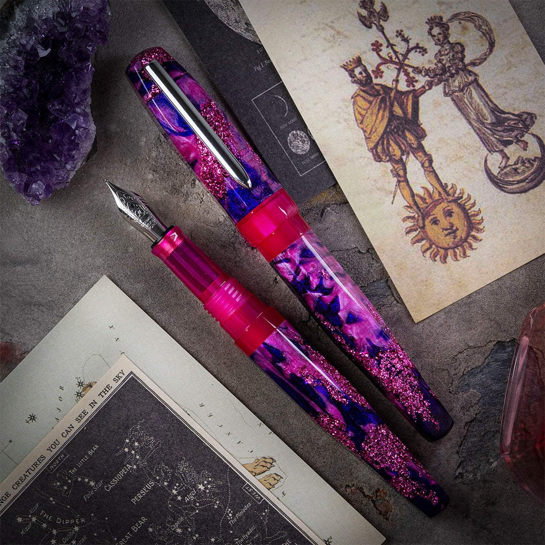 Benu AstroGem Fountain Pen - Premium Writing Instrument for Calligraphy & Gifts | Elegant Design for Professionals & Students