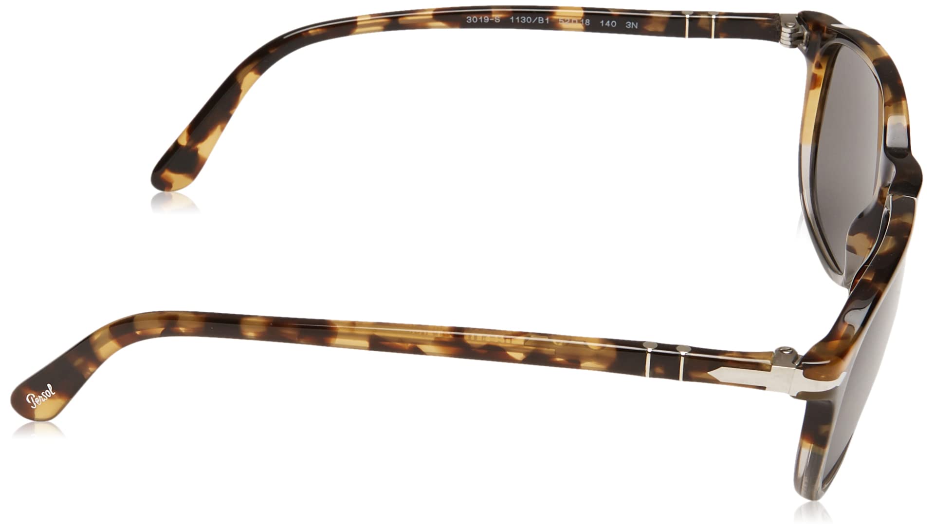Persol PO3019S Square Sunglasses for Men & Women - Classic Retro Polarized UV Protection - Perfect for Driving, Travel & Outdoor Activities