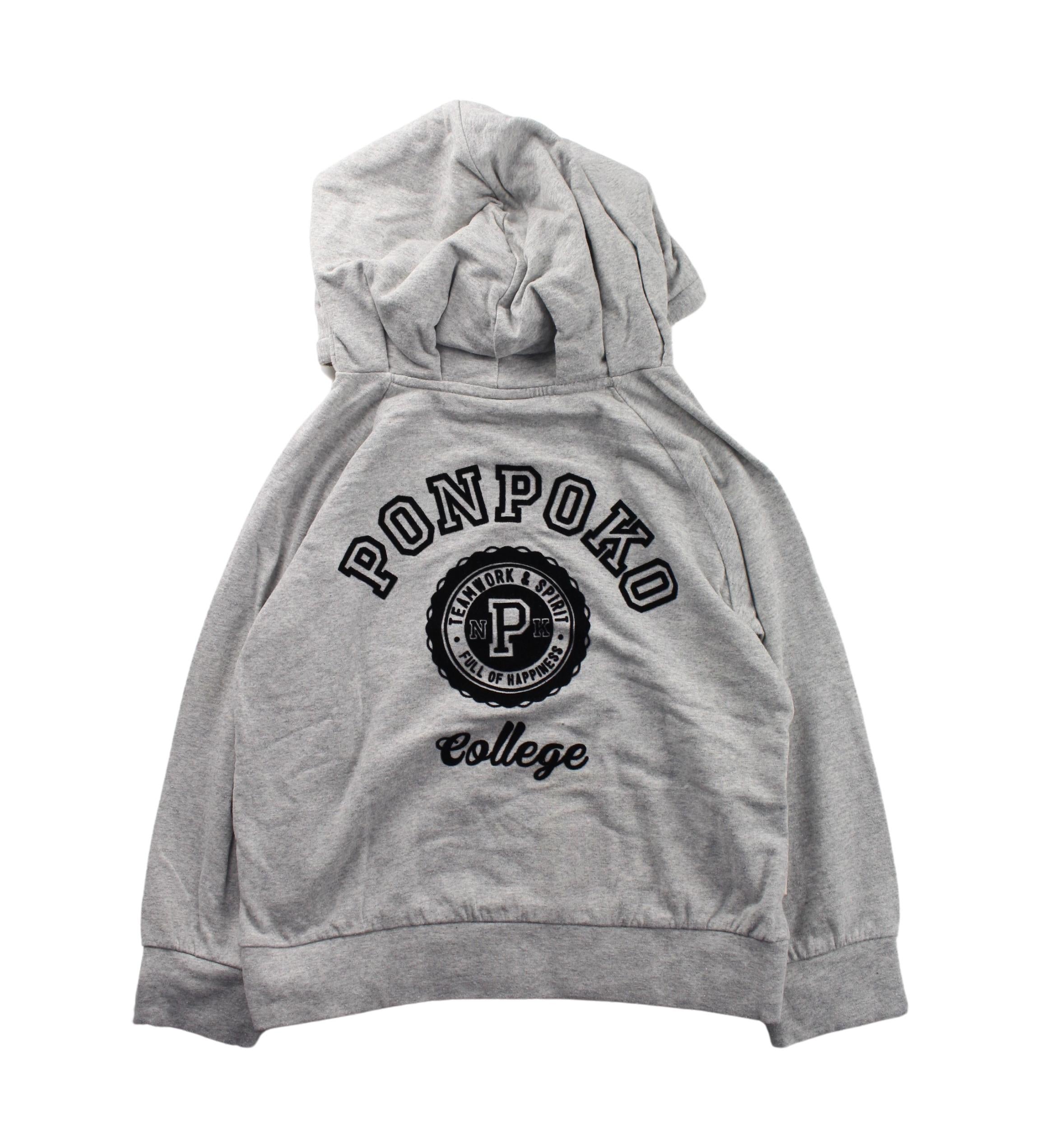 Ponpoko Hooded Sweatshirt for Kids - Soft Cotton Pullover 5T 6T - Cozy Winter Outfit for Boys & Girls
