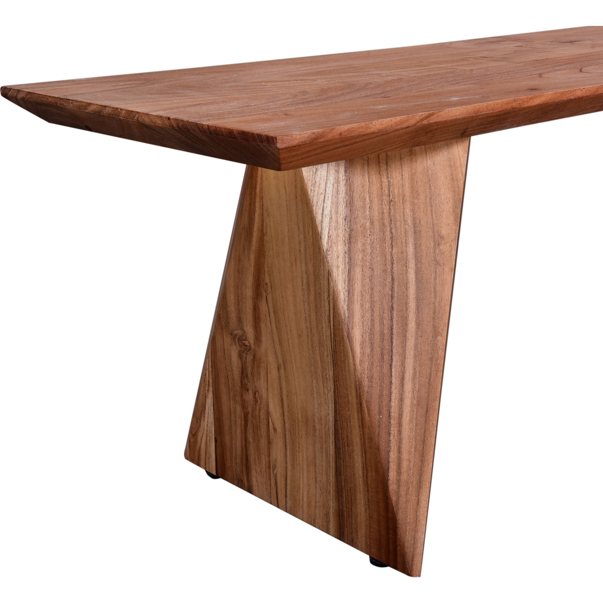 Anders Solid Wood Dining Table - Natural Finish - 1568570K - Perfect for Farmhouse, Rustic & Modern Dining Rooms