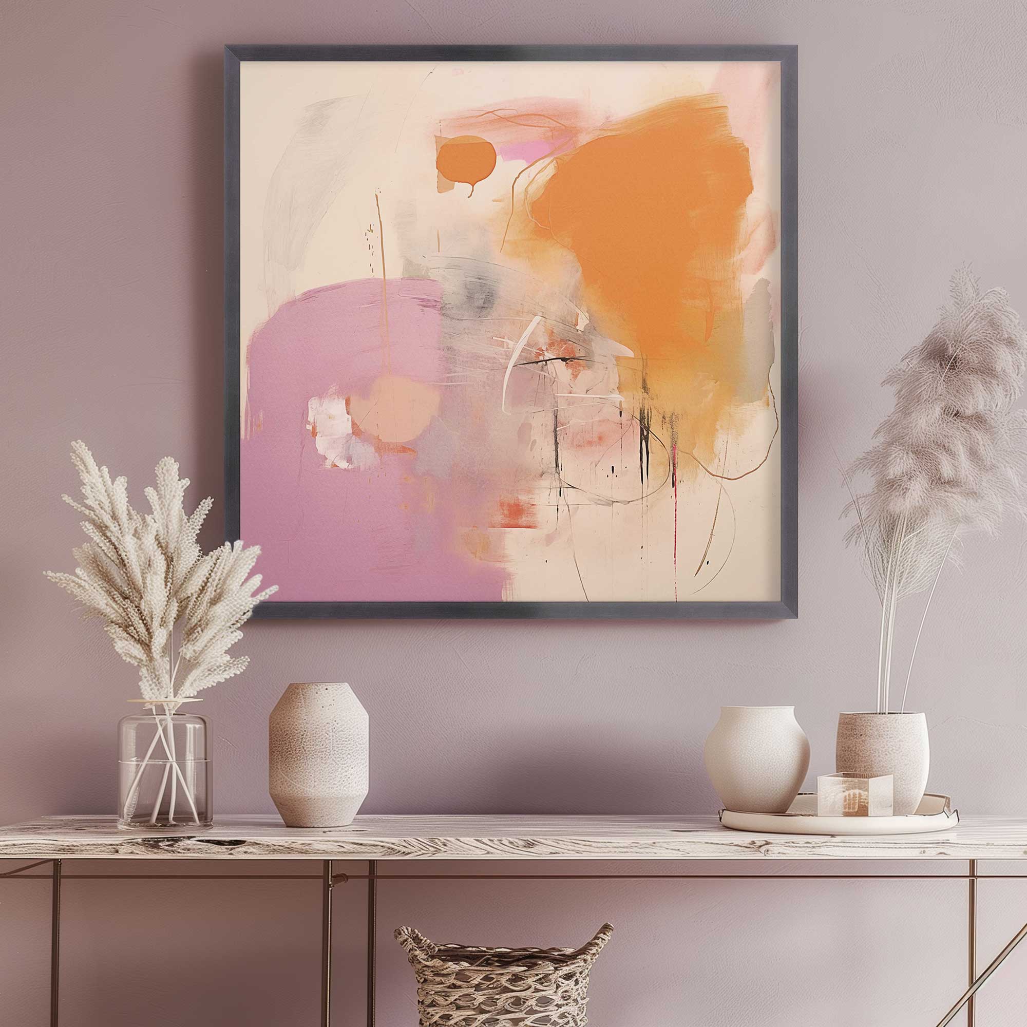 Cotton Candy Delight v1 Print - Vibrant Wall Art Decor for Kids Room, Nursery & Playroom - Perfect for Birthday Parties & Sweet Themed Events