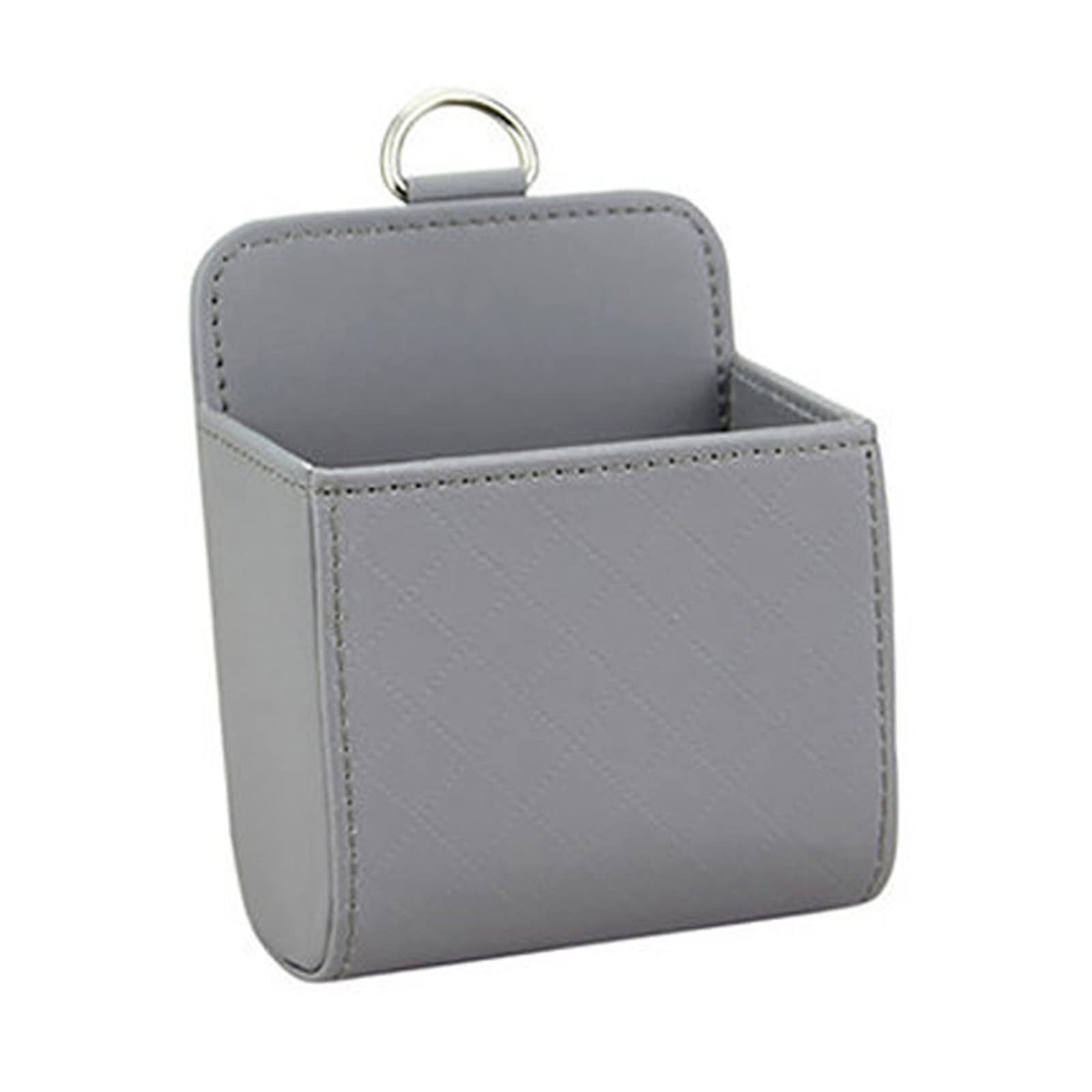 Multifunctional Car Vent Storage Organizer - Hanging Phone Holder & Pocket Bag for Car Accessories (Gray) | Perfect for Road Trips, Commuting & Daily Driving