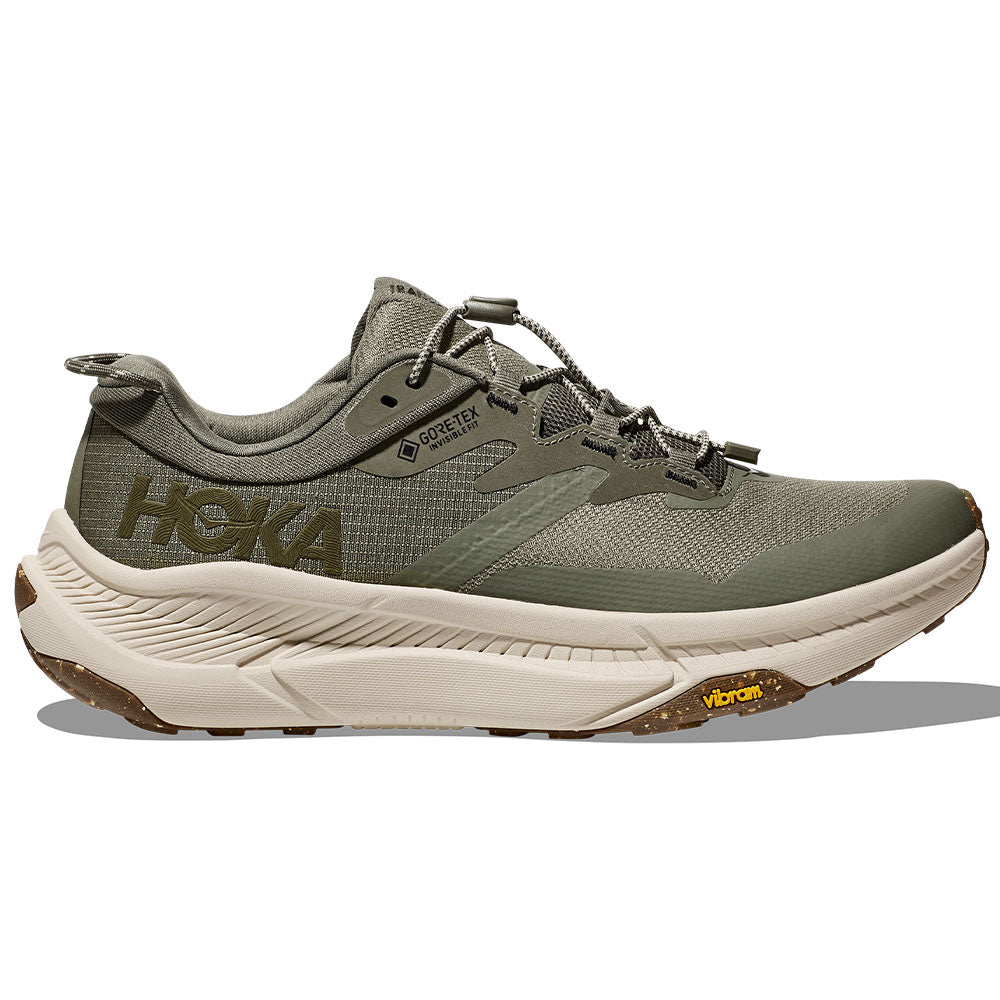 HOKA ONE ONE Transport GTX Waterproof Hiking Shoes for Men - Lightweight & Durable Trail Running Shoes for Outdoor Adventures