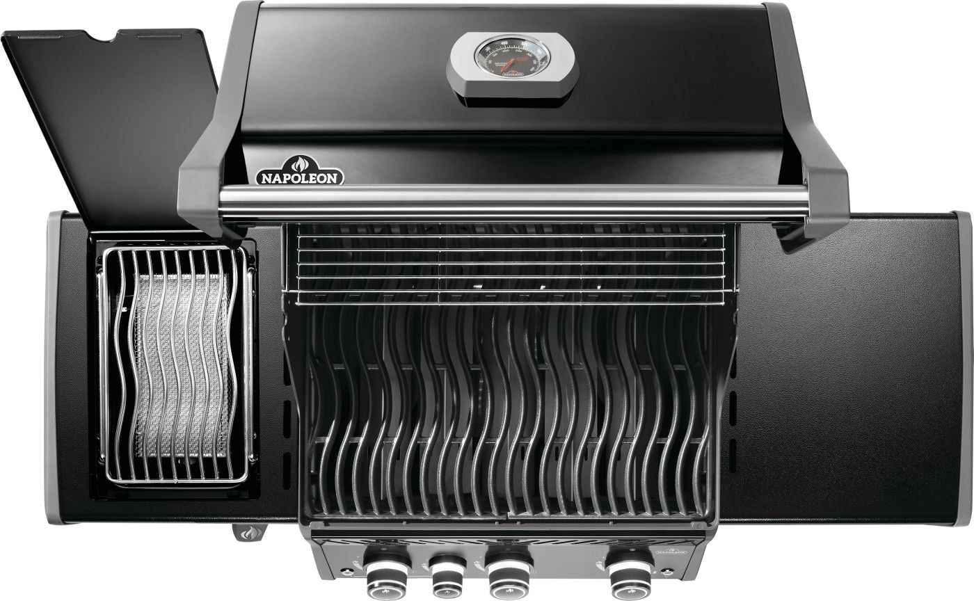 Napoleon Black Rogue PRO 425 SIB Portable Gas Grill - Premium Outdoor BBQ Grill for Backyard, Camping & Tailgating - Perfect for Grilling Burgers, Steaks & Vegetables