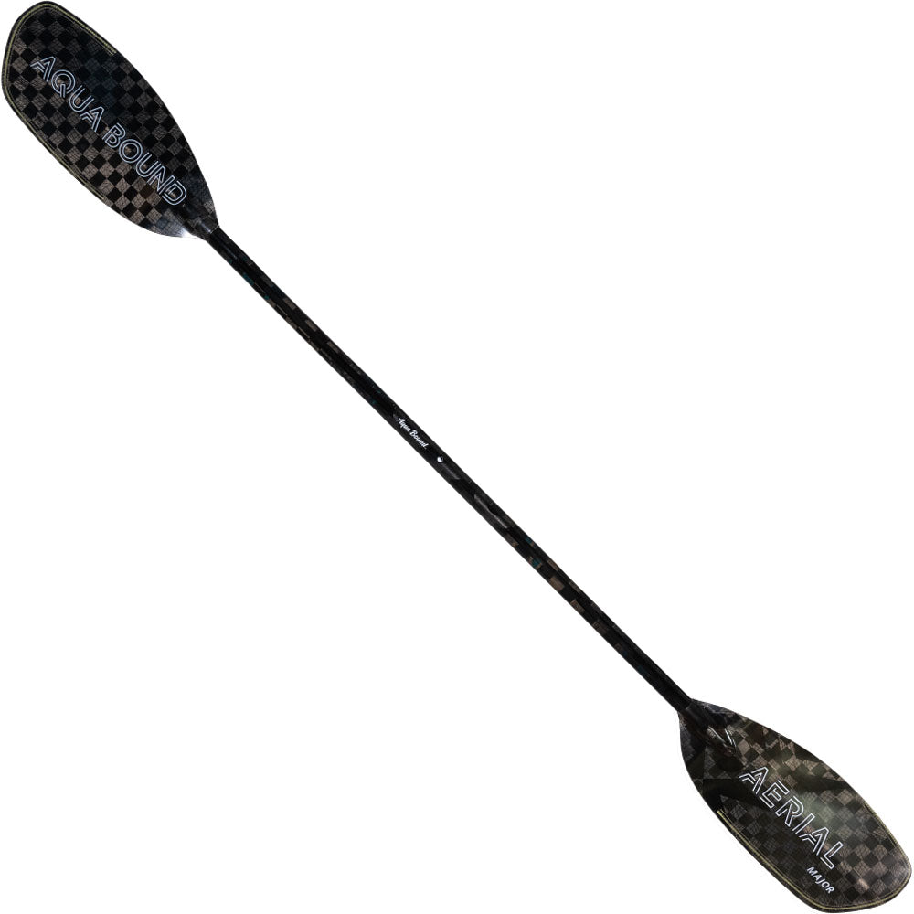 Aqua Bound Aerial Major Carbon Straight Shaft 1-Piece Kayak Paddle - Lightweight & Durable Kayaking Paddle for Touring, Fishing & Recreational Use