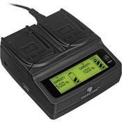 Pearstone Duo Battery Charger for Fujifilm NP-50 - Fast Dual USB Charger with LED Indicator | Perfect for Fujifilm Cameras, Travel & Professional Photography