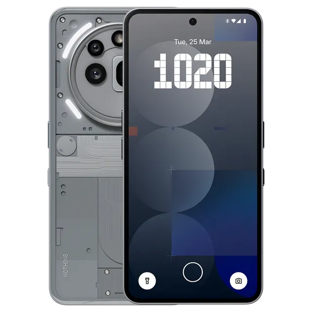 Nothing Phone (3a) Pro 5G Unlocked Smartphone - Dual SIM, 128GB Storage, 50MP Camera | Perfect for Travelers & Business Professionals