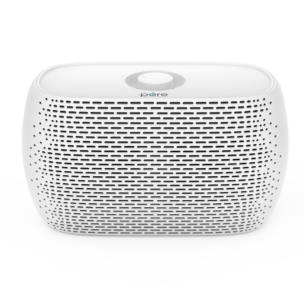 PureZone™ Breeze Tabletop Air Purifier - HEPA Filter for Home & Office, Quiet Desktop Air Cleaner for Allergies, Dust, Pet Dander - Perfect for Bedroom, Nursery, and Workspace