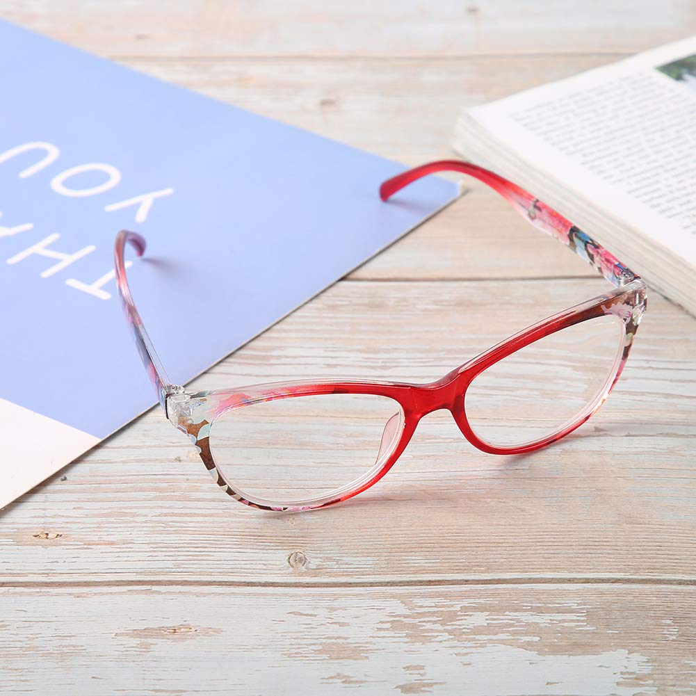Brrnoo Lightweight Unisex Reading Glasses +2.50 for Women & Men - Perfect for Reading & Work