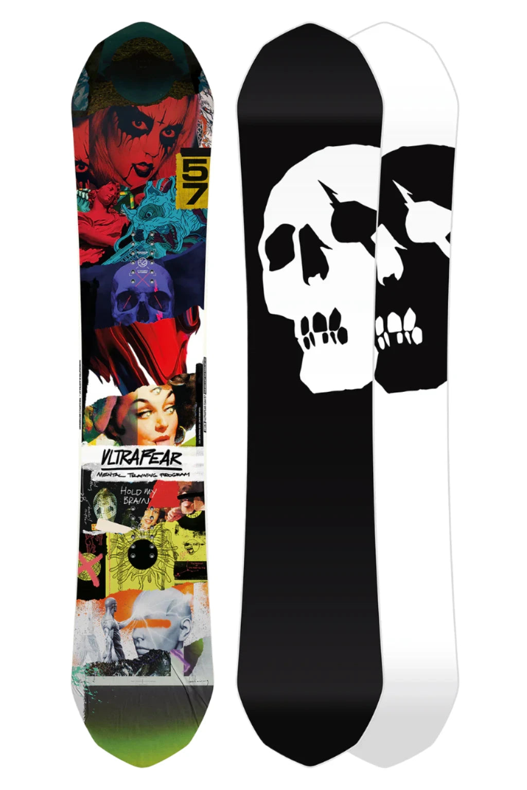 CAPiTA Ultrafear Snowboard 2025 - High-Performance Freestyle Snowboard for Men & Women | Perfect for Park, Pipe & All-Mountain Riding