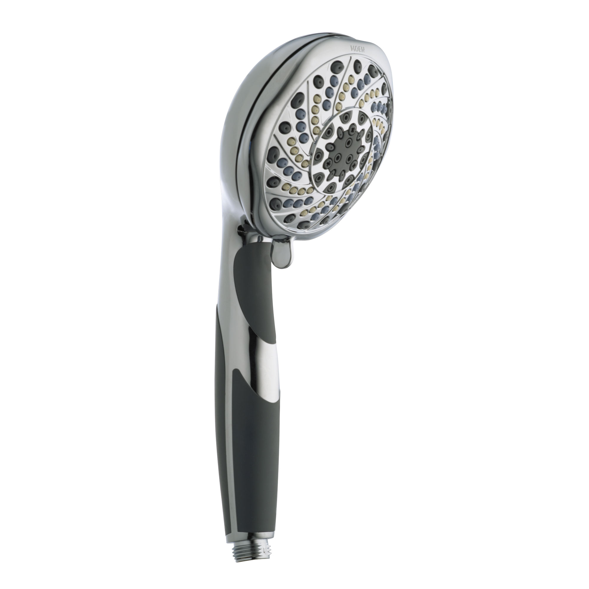 7-Function Chrome Handheld Shower Head with 4