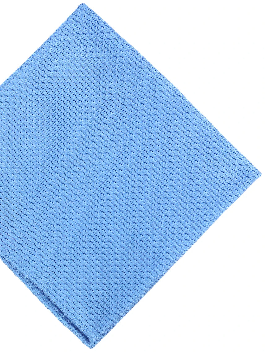 DÉCLIC Grenadine Hanky Baby Blue - Stylish Floral Handkerchief for Women, Perfect for Weddings, Parties & Everyday Elegance