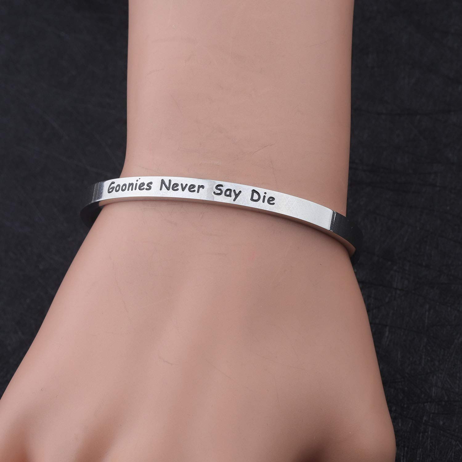 Lywjyb Birdgot 80s Movie Quote Jewelry - Vintage Film Lover's Bracelet with Classic Cinema Sayings | Perfect Gift for Movie Buffs & Pop Culture Fans