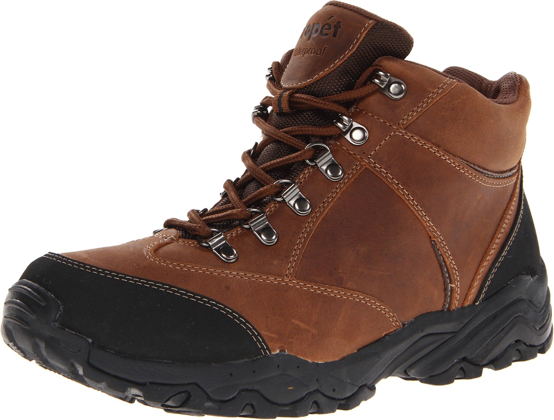 Propet Men's Navigator Waterproof Hiking Boots - Lightweight Outdoor Trekking Shoes for Men - Perfect for Mountain Climbing, Camping & Trail Walking