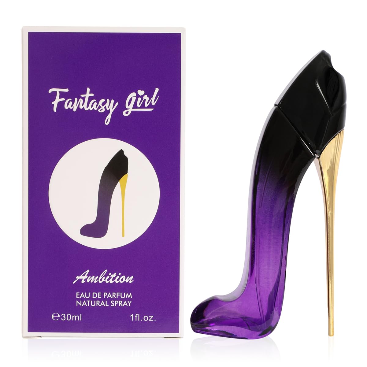 Fantasy Girl Ambition Eau De Parfum for Women - 1.0 fl.oz Long Lasting Floral Fragrance - Perfect for Date Night & Special Occasions