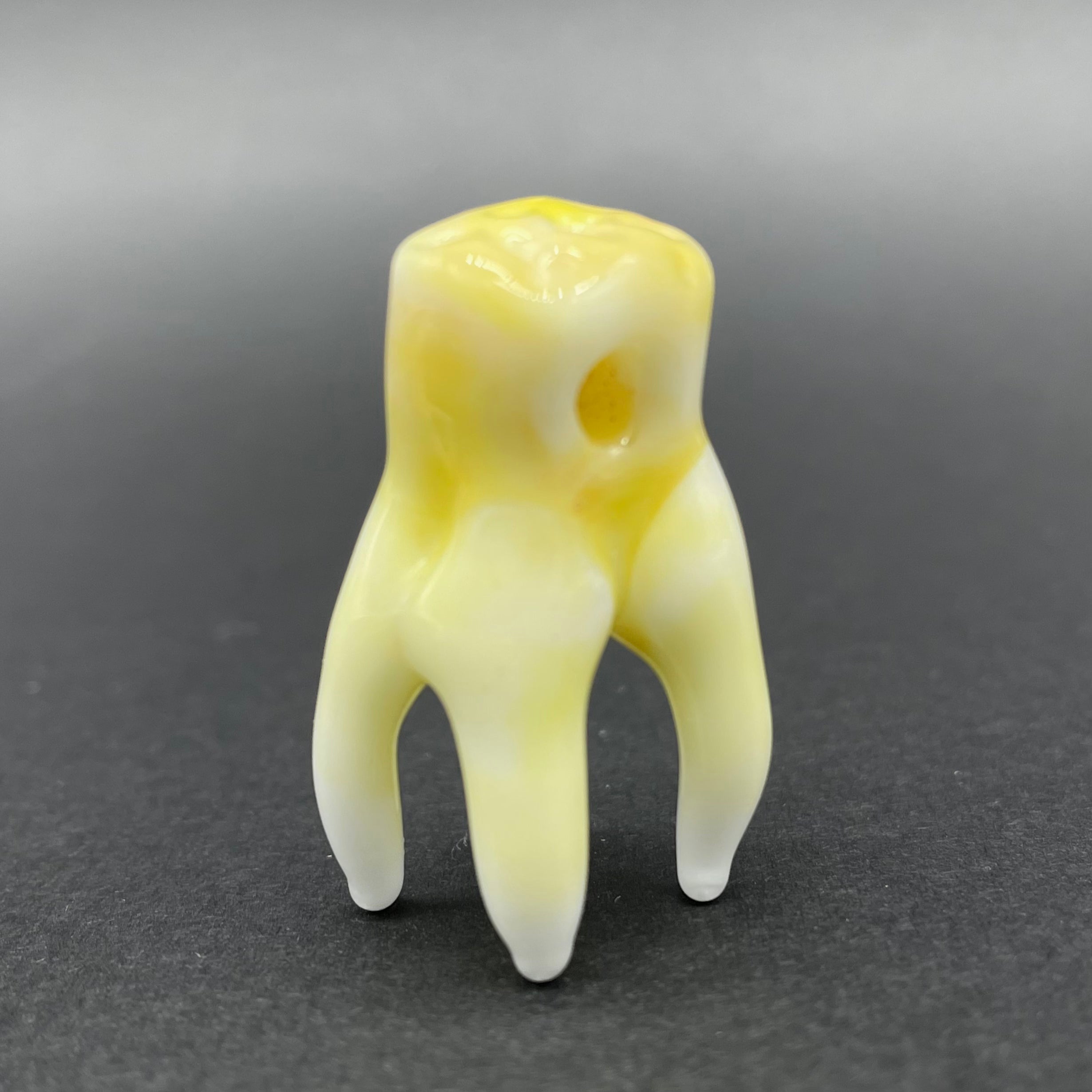 3 Pack Glass Tooth Beads for Jewelry Making - DIY Craft Beads for Necklaces, Bracelets, and Earrings - Perfect for Handmade Jewelry and Art Projects