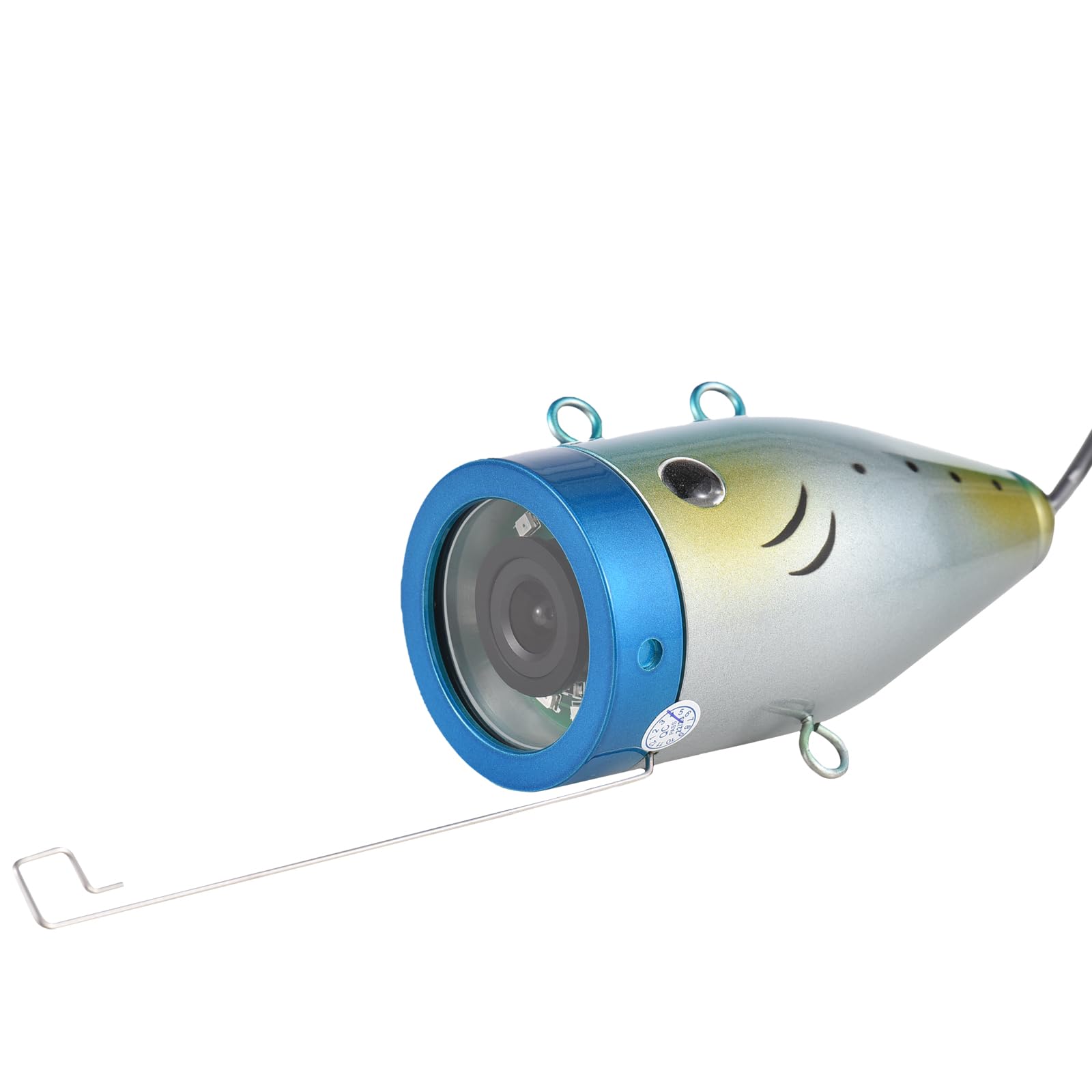 Waterproof Fishing Camera with 12 IR LED Lights & 20M/30M/50M Cable - Replacement Underwater Camera for Fish Finders | Ideal for Deep Sea Fishing, Ice Fishing & Kayak Fishing