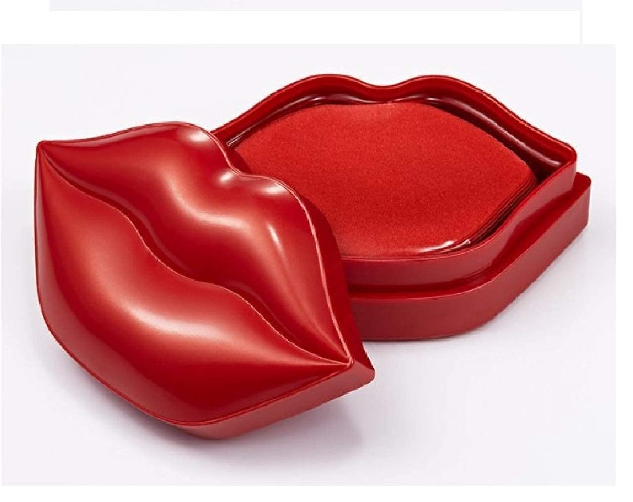Hydrating Lip Jelly Mask Pack - 20 Cherry Flavored Patches for Soft, Plump Lips | Perfect for Overnight Care, Dry Lips & Pre-Makeup Prep