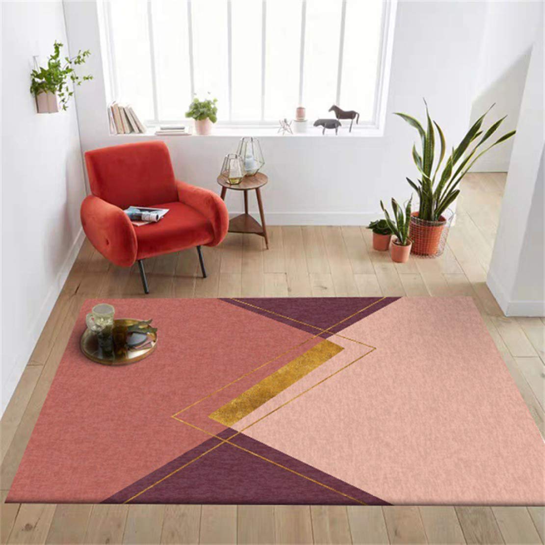 Premium Non-Slip Modern Soft Cozy Carpet - Machine Washable Area Rug for Bathroom, Bedroom & Living Room - 2x3ft (0.8x1.2m) - Perfect for Home Decor, Yoga Mats & Pet-Friendly Spaces