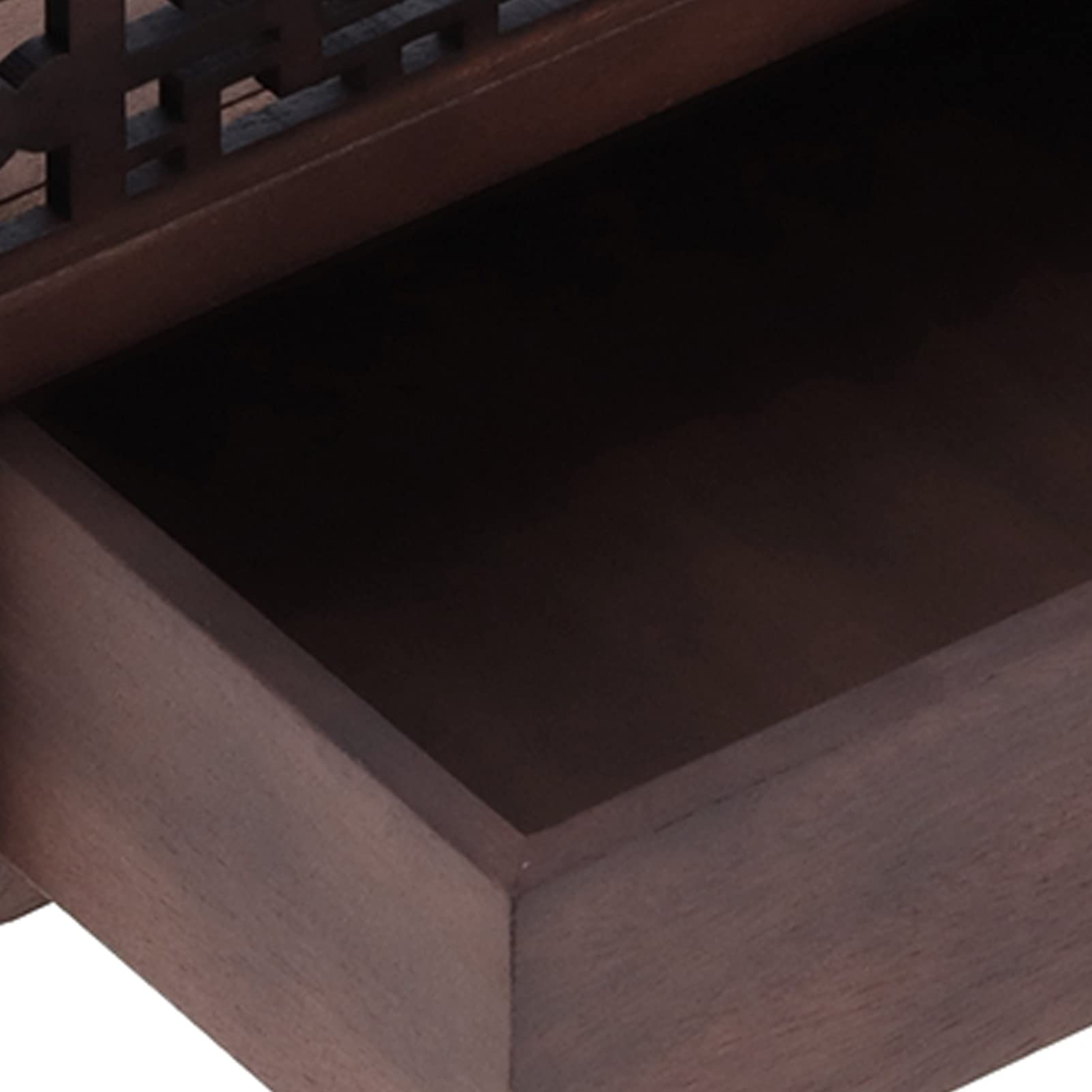 Alvinlite Wooden Tea Storage Box - Compact Organizer for Tea Cakes & Accessories - Perfect for Home & Office Use