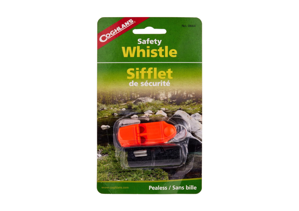 Coghlan's Emergency Safety Whistle - Loud Survival Whistle for Hiking, Camping, and Outdoor Adventures - Perfect for Outdoor Enthusiasts and Emergency Situations
