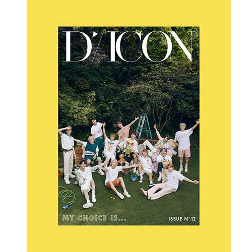 SEVENTEEN D ICON VOL. 12 Luxury Edition K-POP Photobook - Perfect for K-POP Fans, Collectors and SEVENTEEN Supporters (Great for Display, Gifts and Fan Collections)