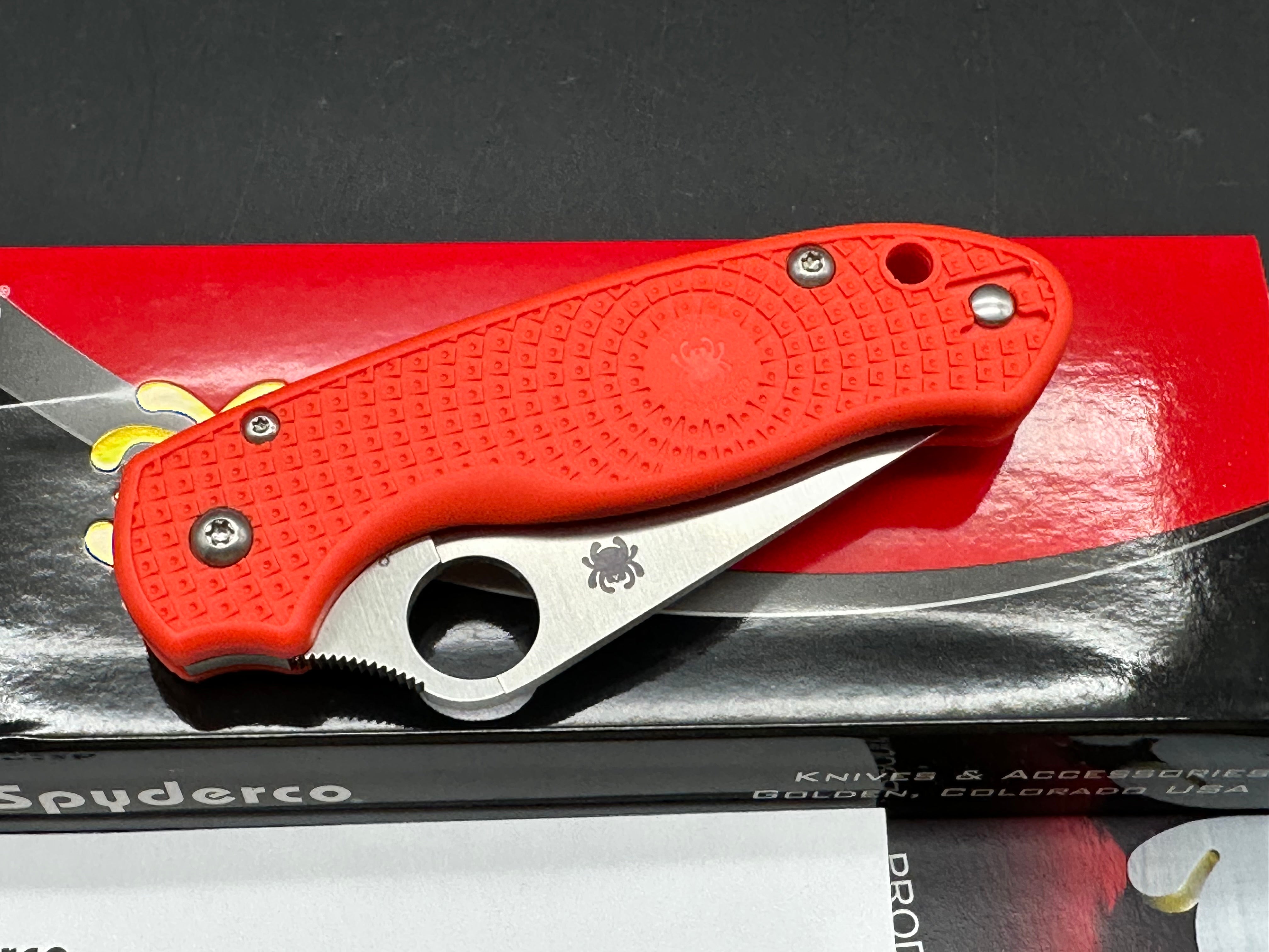 Spyderco Para 3 Lightweight Folding Knife - Cutlery Shoppe Exclusive 2.93