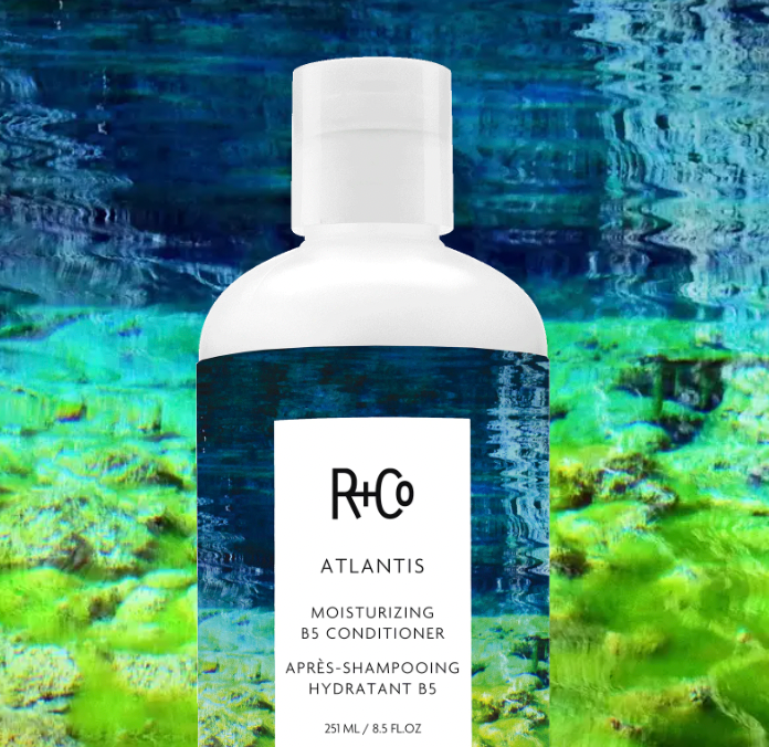 R+Co Atlantis Moisturizing B5 Conditioner - Hydrating & Repairing Hair Treatment for Dry, Damaged Hair - Salon-Approved for Daily Use & Color-Treated Hair