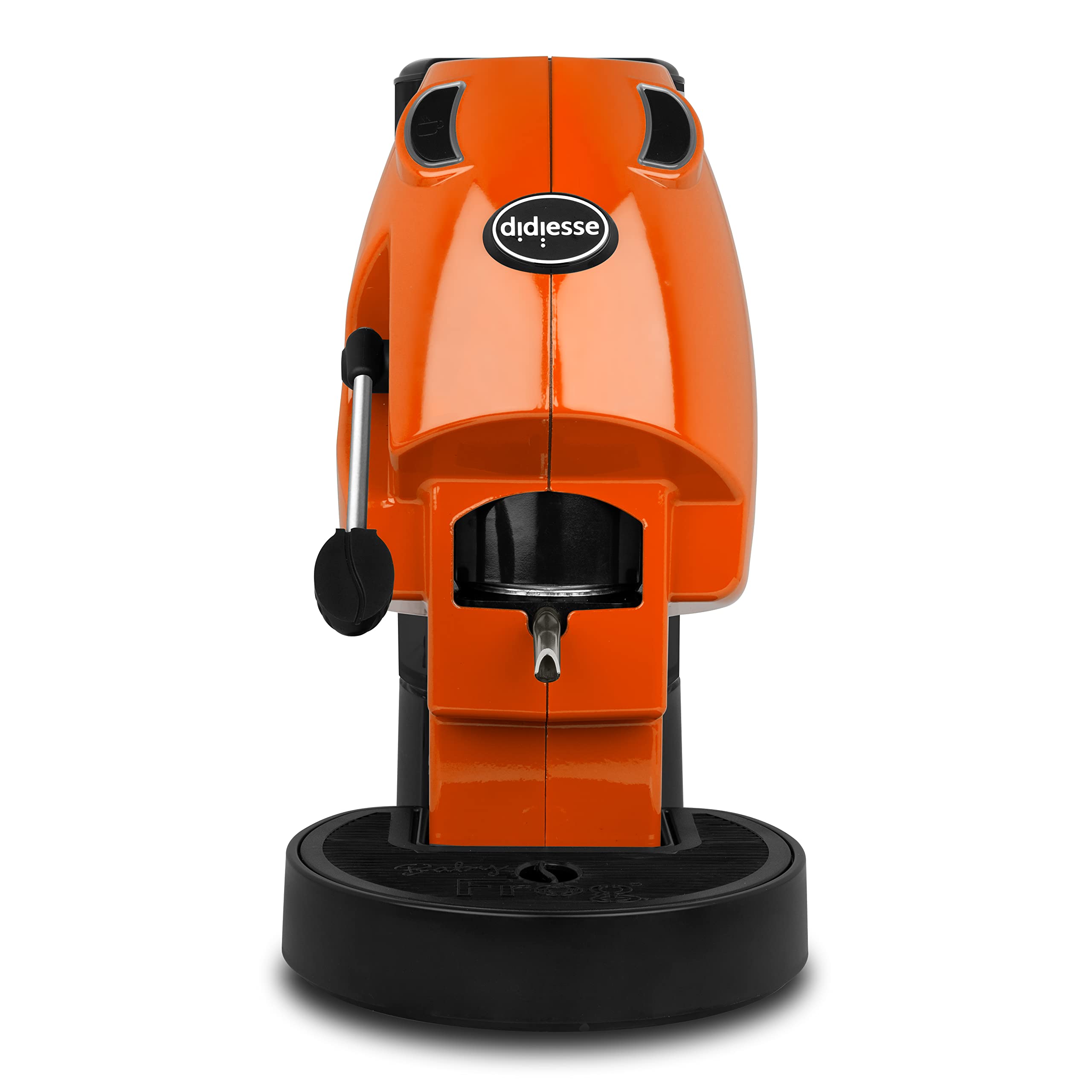 Didiesse Baby Frog 44mm Pod Coffee Machine - Compact 450W with Standby Function & 1.5L Tank (Orange) - Perfect for Home, Office, and Small Spaces