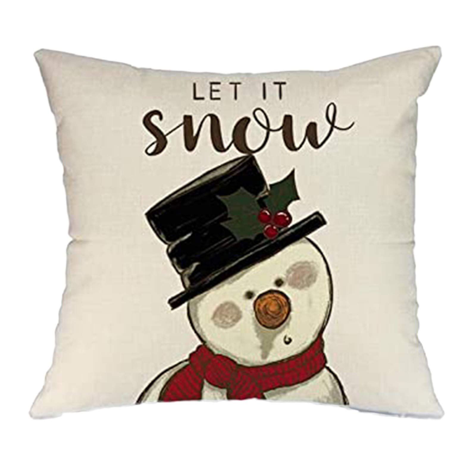 **Pregnancy Pillow & Christmas Decor - Soft Cushion Cover Set of 2 (22x22 Inches) - Cozy Throw Pillow Cases for Home, Nursery & Holiday Decor**    *Perfect for Maternity Comfort, Festive Living Room & Bedroom Decor*