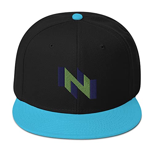 Aqua Blue / Black / Black