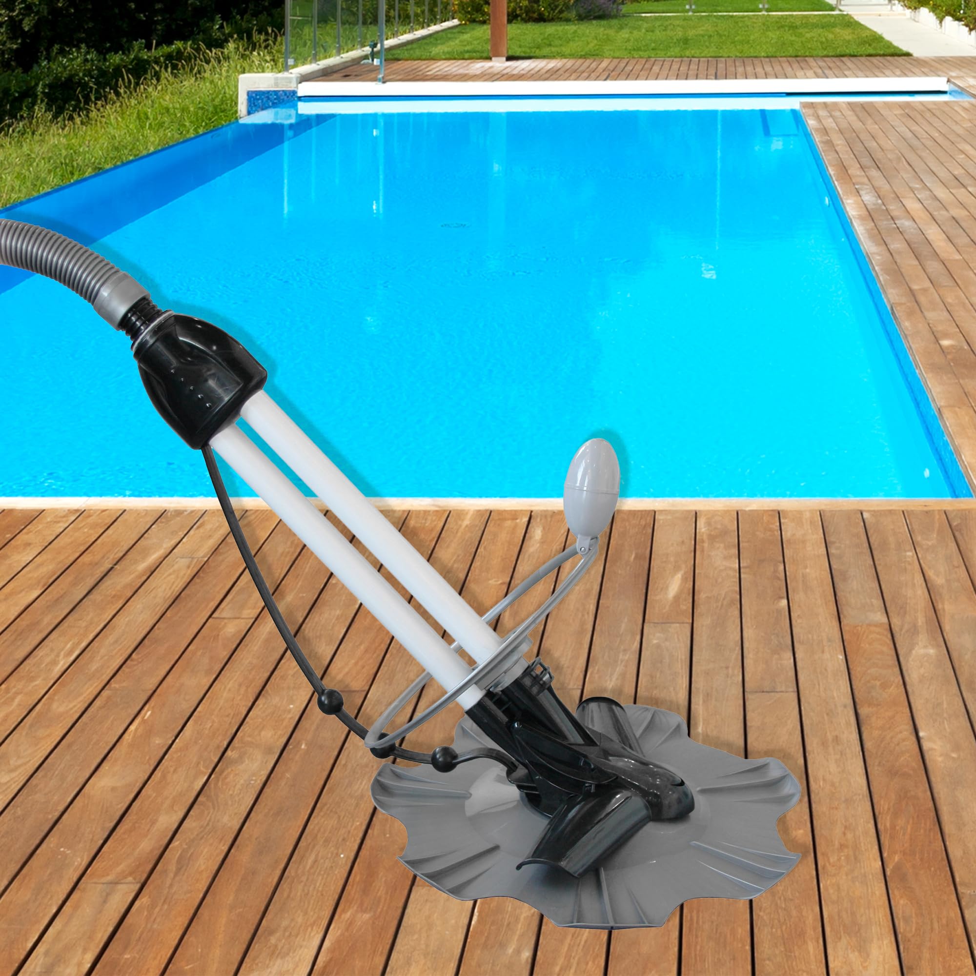 Northlight Automatic Inground Swimming Pool Cleaner with Hoses | Robotic Pool Vacuum for Efficient Cleaning | Perfect for Inground Concrete, Vinyl & Fiberglass Pools