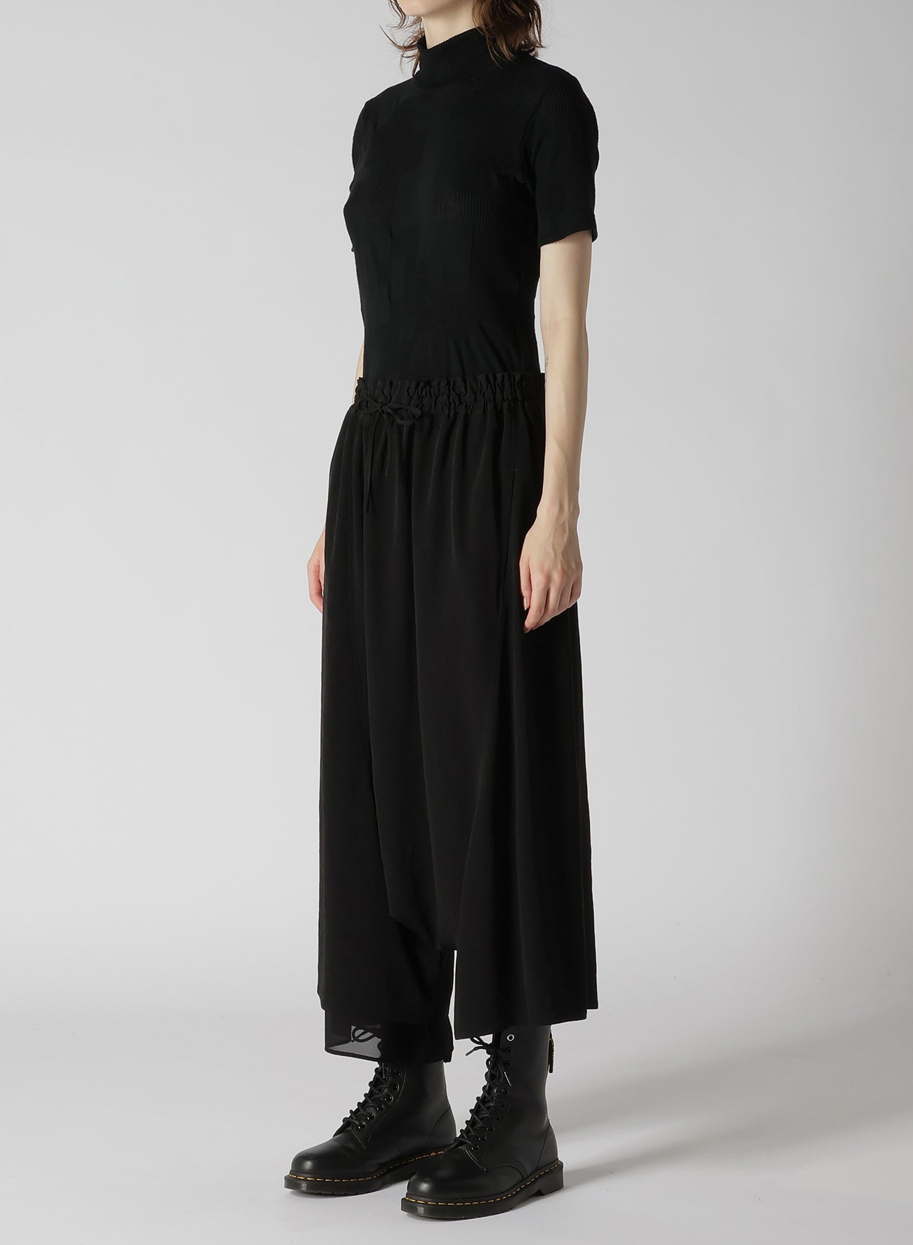 Chiffon Flare Pants for Women - High Waisted Wide Leg Palazzo Trousers with Side Slits | Perfect for Office, Party & Casual Wear