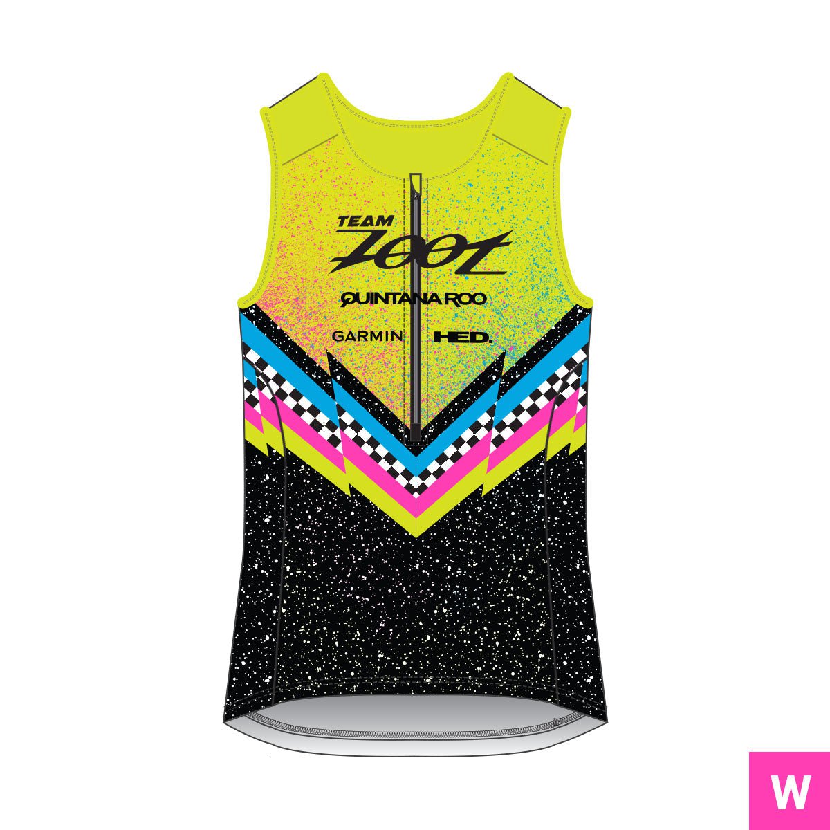 Zoot Women's Ltd Tri Tank 2024 - High-Performance Triathlon & Training Top for Women - Ideal for Swimming, Cycling, and Running Workouts