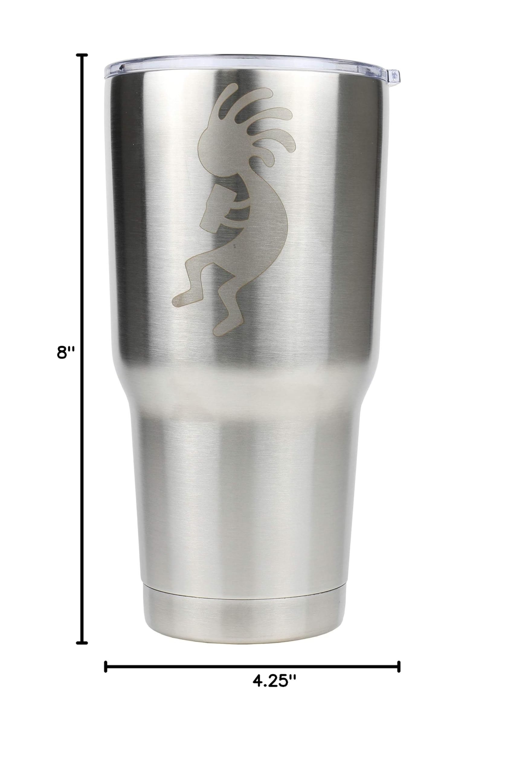 Aquapelli 28oz Vacuum Insulated Stainless Steel Travel Tumbler - Keeps Drinks Hot/Cold for Hours - Perfect for Commuting, Hiking & Office Use