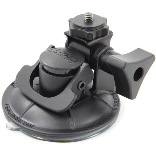 Delkin Fat Gecko Stealth Mount - Universal Camera Mount for DSLR, Action Cam, GoPro - Perfect for Car, Motorcycle, and Outdoor Adventure Photography