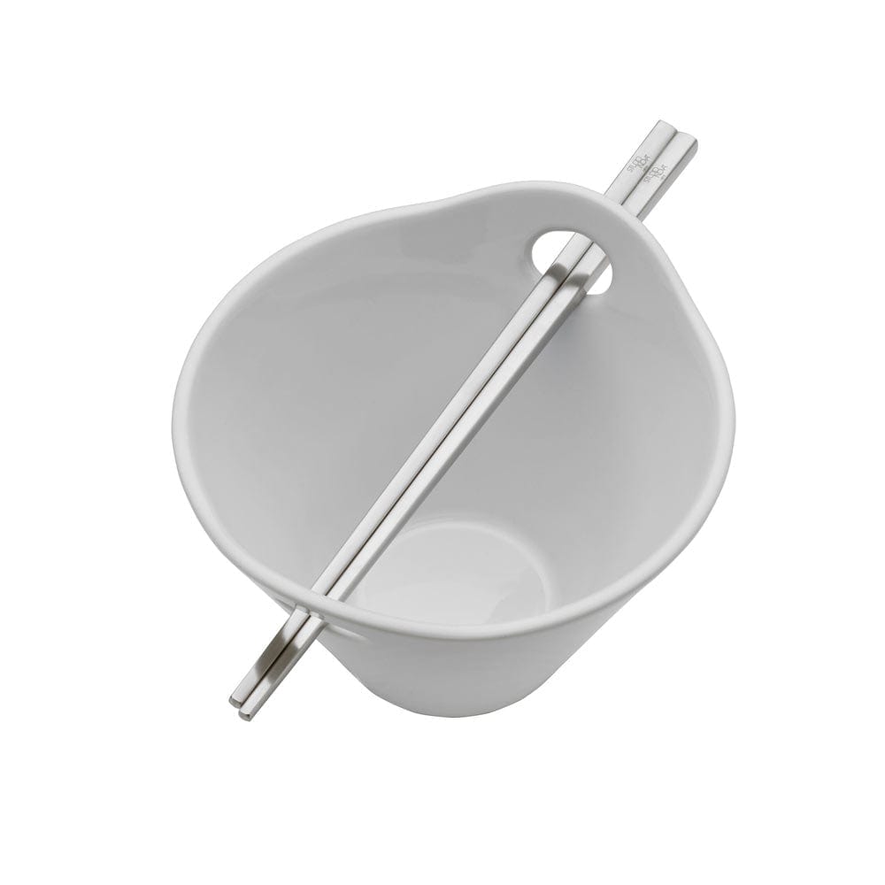 Premium Noodle Bowl with Chopsticks Set - Microwave & Dishwasher Safe - Perfect for Ramen, Pho, Udon & Asian Noodles at Home or Office