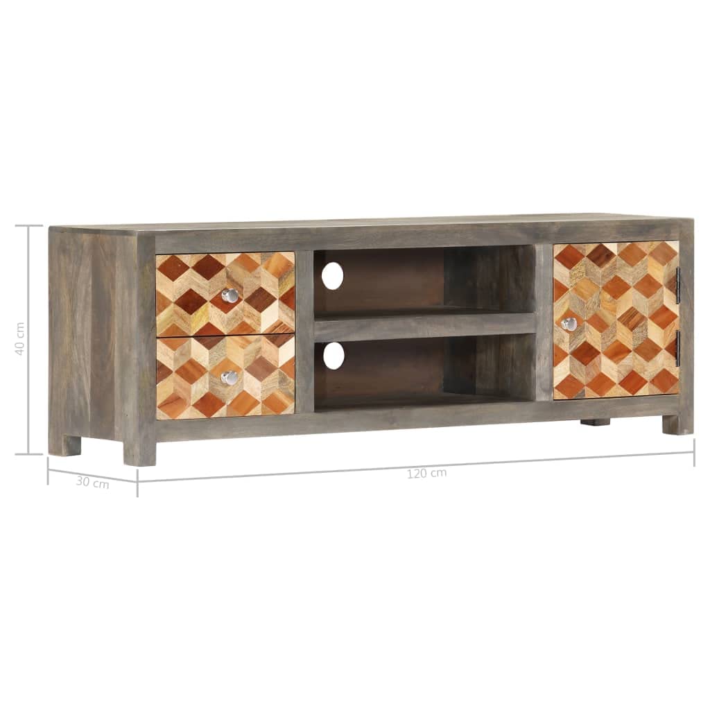 Modern TV Stand with Storage - 47.2