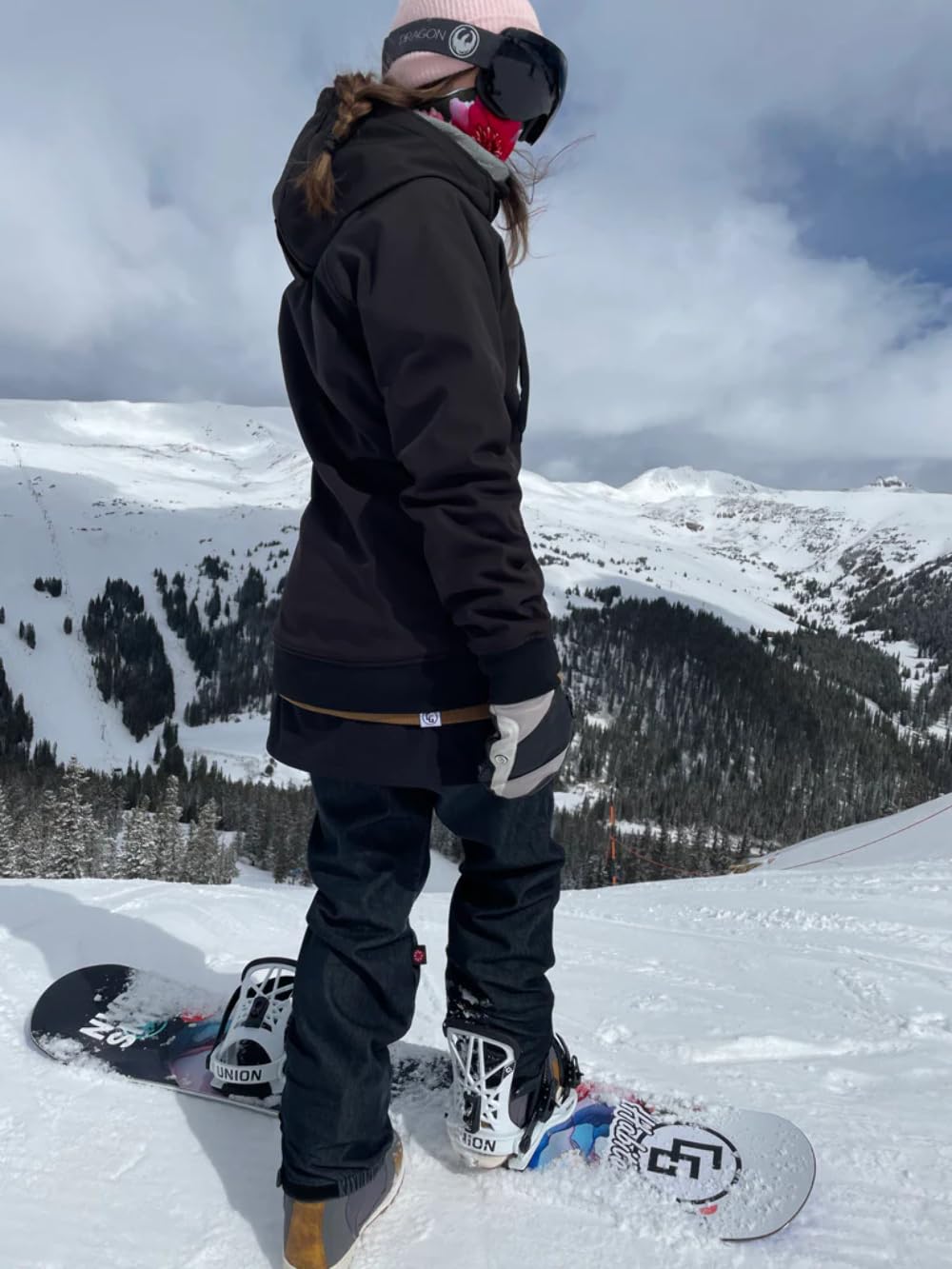 Women's Lightweight Tech Zip Hoodie - Breathable & Comfortable Fleece Jacket for Running, Hiking & Outdoor Activities