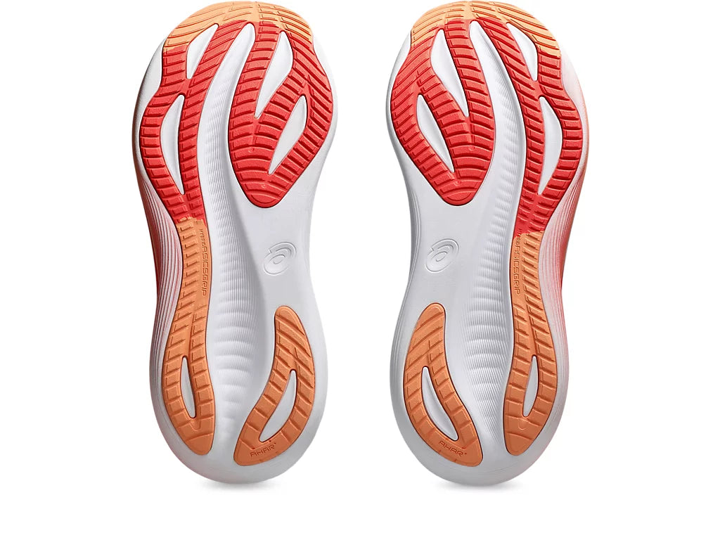 ASICS Gel-Nimbus 27 Running Shoes for Men (4E Wide Width) - Carbon/Mojave Color | Cushioned Road Running & Jogging Shoes for Long-Distance Comfort