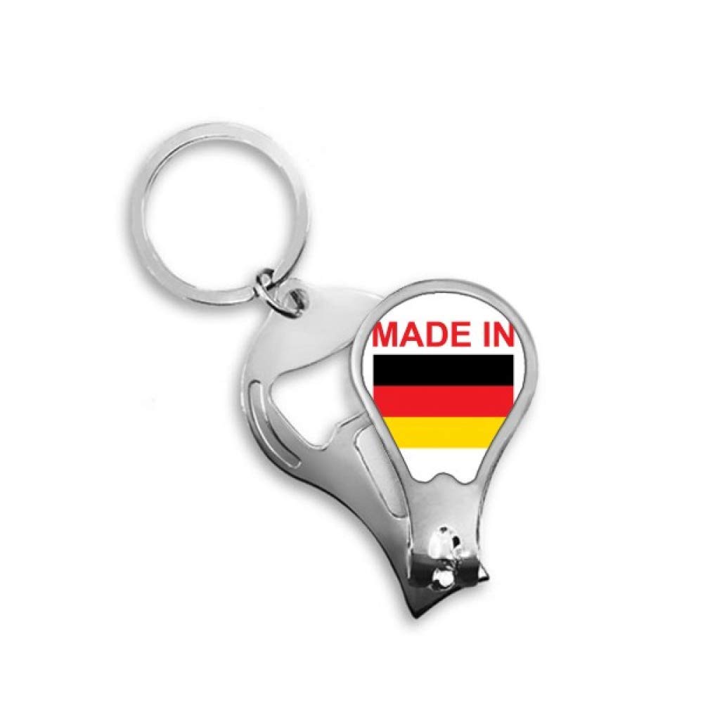 Premium German-Made Nail Clipper Set with Keychain - Portable Nail Cutter, Scissors & Opener for Travel, Home, Office & Daily Grooming Essentials
