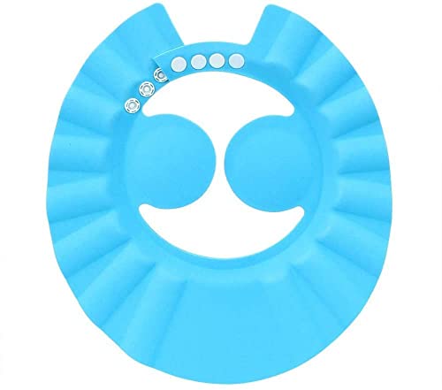 Adjustable Soft Baby Shower Cap for Safe Bathing - Kids Hair Wash Protector with Eye & Ear Coverage (Multicolor 1-Pack) - Perfect for Toddler Bath Time & Sensitive Skin Care