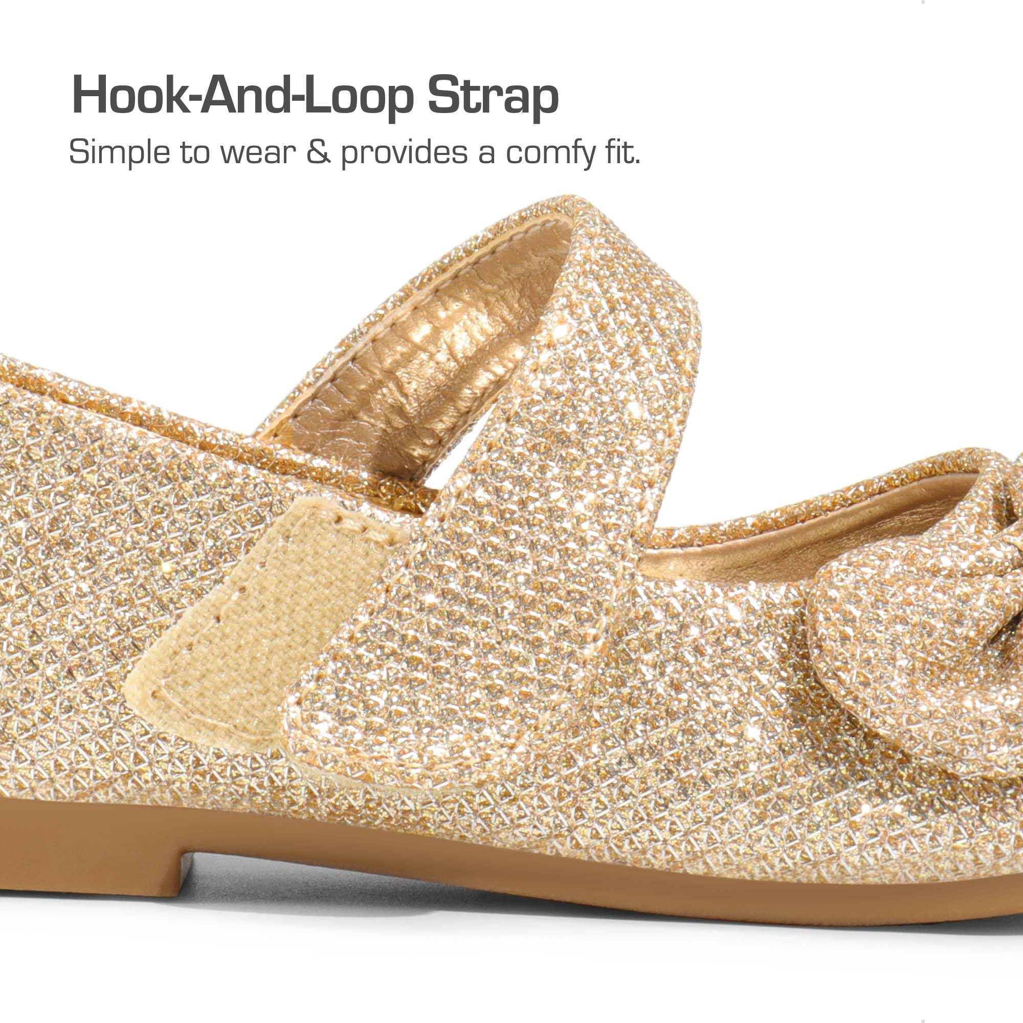 DREAM PAIRS Toddler Girls Mary Jane Flats - Side Bow Ballet Shoes for Toddlers & Little Girls | Perfect for Weddings, Parties & Dress-Up Play