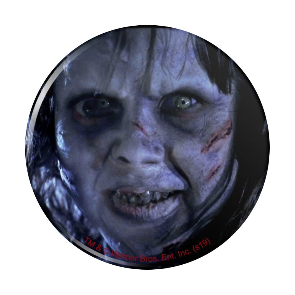The Exorcist Regan Character Kitchen Refrigerator Magnet - Horror Movie Collectible Button for Fridge, Lockers & Home Decor - Perfect for Halloween, Movie Nights & Horror Fan Gifts