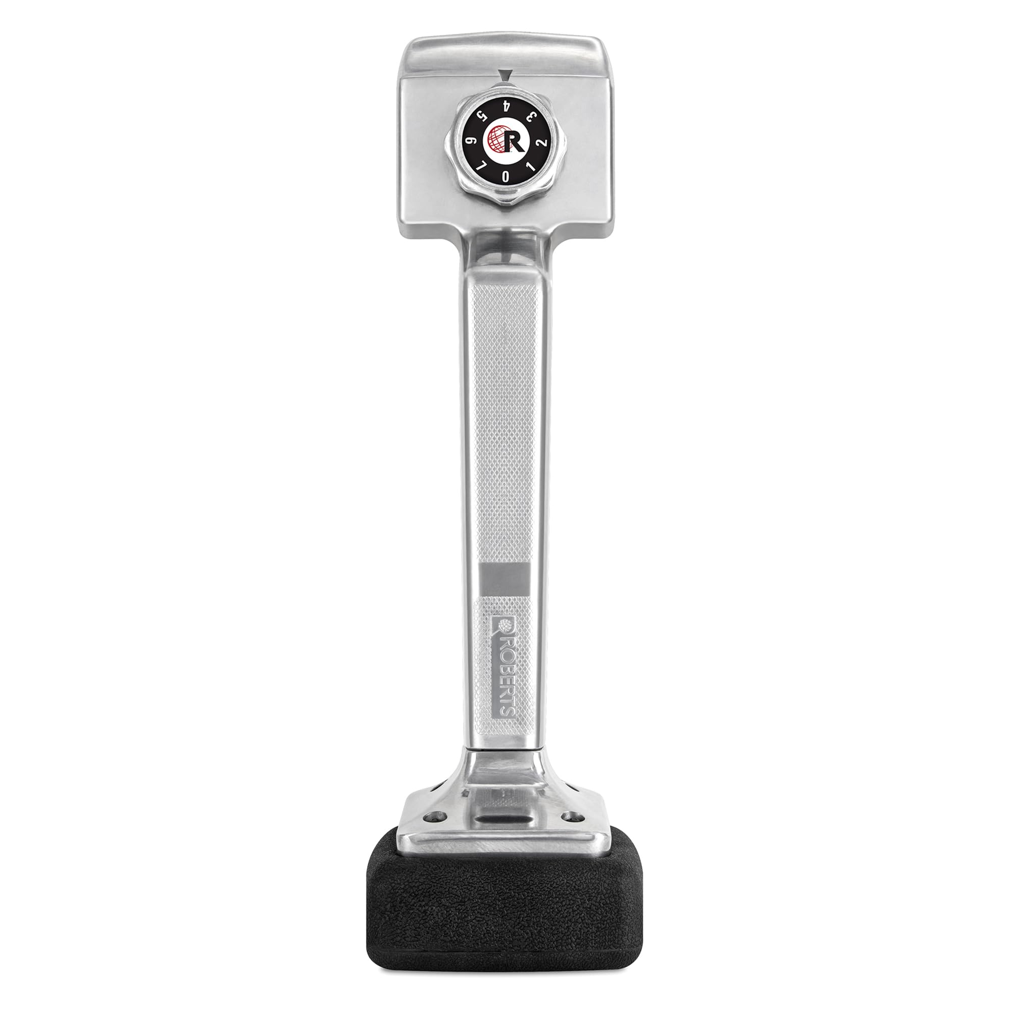 Roberts Carpet Tools Deluxe Knee Kicker 10-412-2 - Professional Carpet Installation Tool with Ergonomic Design, Silver - Perfect for Carpet Stretching, Repair & DIY Home Improvement Projects