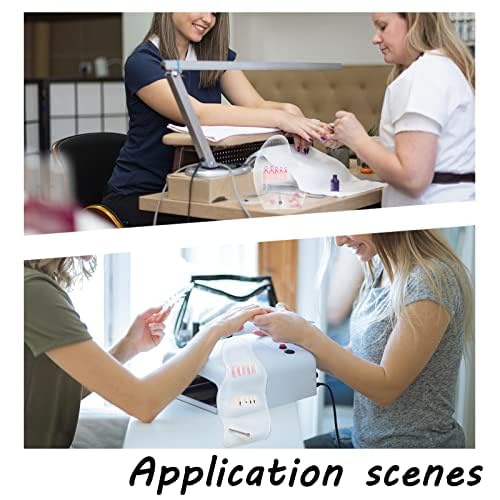 PH PandaHall 2 Sets Acrylic Nail Art Display Board - 50pcs False Nail Tips Sample Stand for Nail Practice & Polish Display | Perfect for Nail Salon, Manicure Training & DIY Nail Art Design at Home