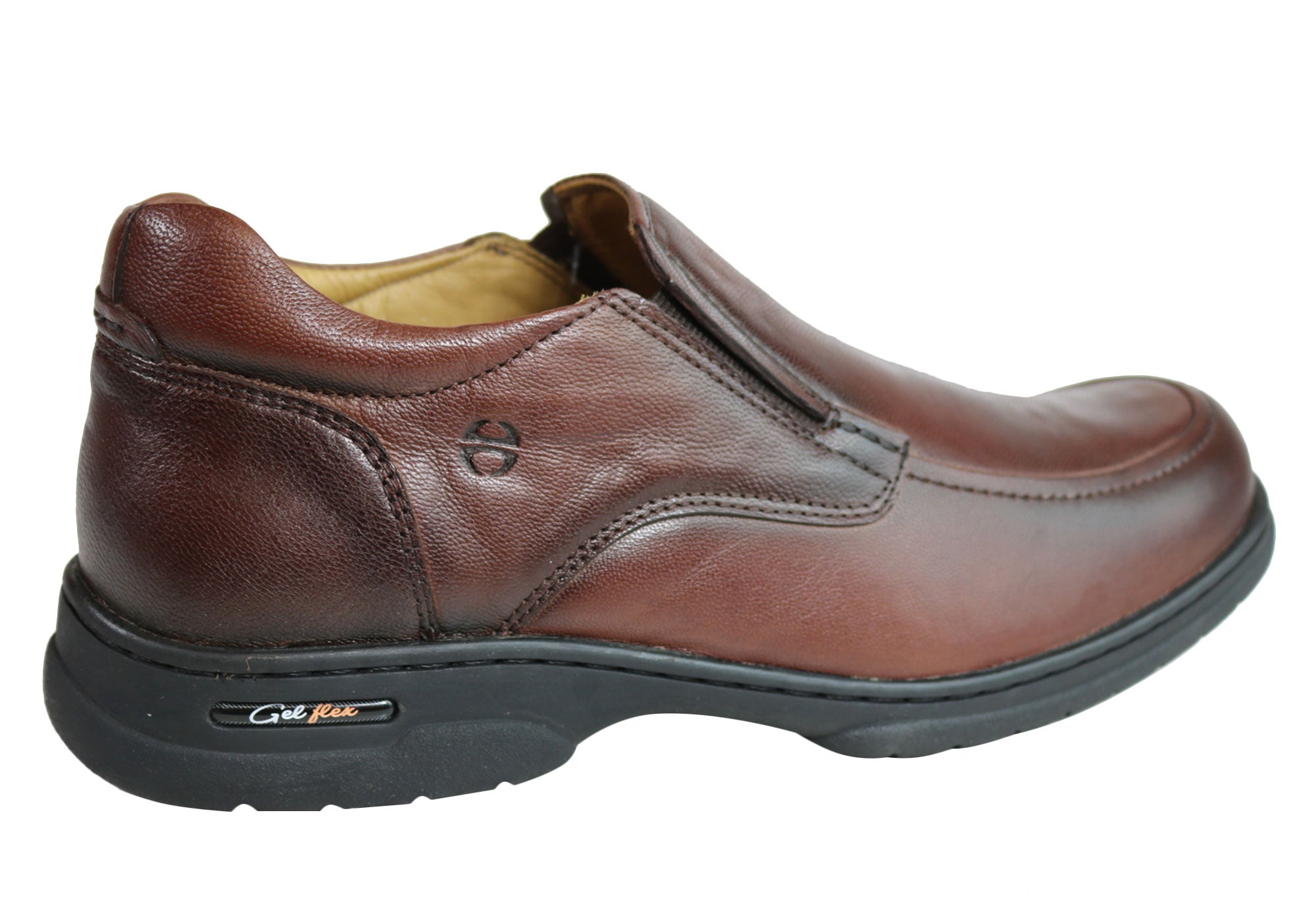 Ferricelli Vinnie Men's Leather Slip-On Comfort Shoes - Handmade in Brazil - Perfect for Casual Wear, Office & Travel