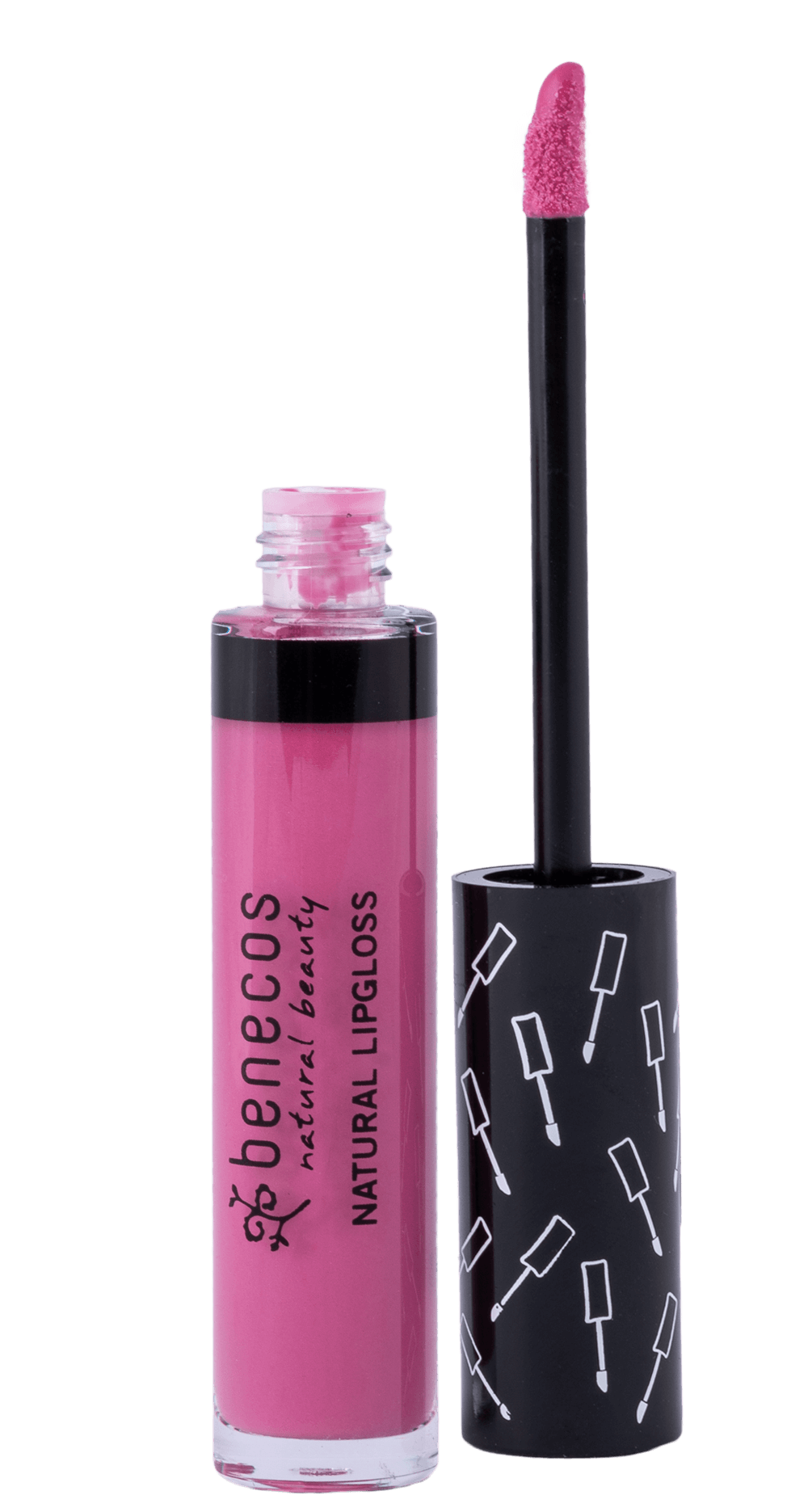 Benecos Natural Vegan Lip Gloss - Moisturizing & Shiny Pink Lip Gloss for Women, Cruelty-Free & Organic | Perfect for Daily Wear, Parties & Special Occasions
