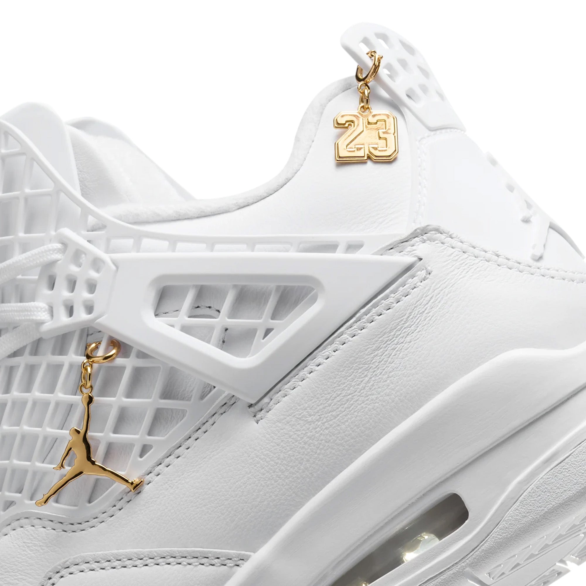 Air Jordan 4 Retro 'White Net' Women's Basketball Shoes 2024 - Stylish Sneakers for Casual Wear, Gym & Street Fashion