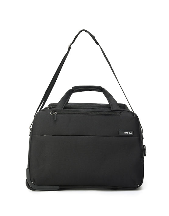 Tosca SO LITE AIR5055 WB A Onboard Wheel Bag - Lightweight Carry-On Luggage for Travel, Black | Perfect for Airplane Cabin & Business Trips